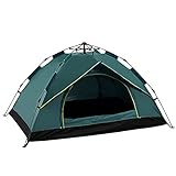 QHYXT Outdoor-Campingzelte, automatische Zelte für 2 bis 4 Personen, schnell aufklappbare...