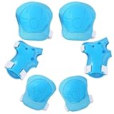 Qaestuan Knieschoner Kinder, Verstellbar Schoner Inliner Kinder Knieschützer,...