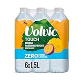 Volvic Touch Zero Mango-Passionsfrucht-Geschmack – Natürliches Mineralwasser Volvic mit...