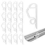 TK Gruppe Timo Klingler 50x Clips Lichterketten & Lichtvorhang Haken Halterung &...