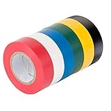 Elektrisches Isolierband 6 Stück decorating tape 16 mm x 15 m, insgesamt 90 m