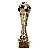 Larius Group Fußball Pokal mit Wunschgravur Extra Groß (250mm, 460gr.) -...