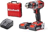 Einhell Professional Akku-Schlagbohrschrauber TP-CD 18/50 Li-i BL Kit Power X-Change (18...