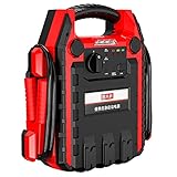 YCDJCS 2 In 1 Auto Notstart Stromversorgung Luftpumpe 12V...