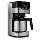 MEDION Kaffeemaschine mit Thermoskanne und Timer (Filtermaschine, 8 Tassen, 1,2...