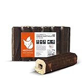 HEIZFUXX Holzbriketts Hartholz Pinikay Octagon Kamin Ofen Brenn Holz Heiz Grill...