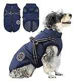 Savlot Hundejacke Winterweste Jacken Hundemantel Hundepullover Haustier Skifahren Kostüm...