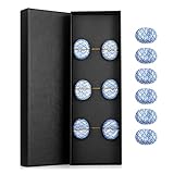 6 Stück Keramik Essstäbchen Ablagen mit Geschenkbox,stäbchen Ablagen,Chopsticks Holder...