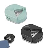 Eckenabrunder, 2 PCS Tragbare Eckenstanzer Eckenstanzer, Mini Eckenrunder Tragbare...