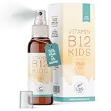 Little Wow® - Daily Vegan Vitamin B12 Spray | Speziell für Kinder I Für 195 Tage |...