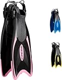 Cressi Palau Fins - Verstellbare Flossen zum Tauchen, Freitauchen und Schnorcheln,...