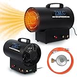 Z.M.C Gasheizgebläse Heißluftgenerator 15 kW inkl. Gasschlauch und...