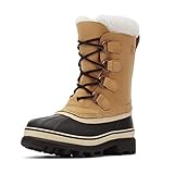 Sorel Caribou wasserdichte Schneestiefel für Damen, Beige (Buff), 40 EU
