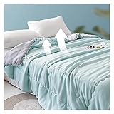 JJZXD Eiscreme Summer Air Conditioning Quilt Plaid Tröster Bambus Faser Bettwäsche...
