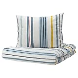 IKEA NATTSLÄNDA Bettbezug und Kissenbezug 150x200/50x60 cm...