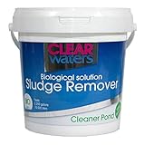 ClearWaters Teichschlammentferner 1L - behandelt 10.000 Liter Wasser -...