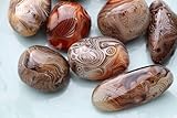 Karneol Achat Sardonyx Palmstein Heilsteine Echt Carneol Edelsteine für Heilstein Wasser...