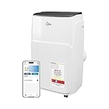 Suntec Wellness Mobiles Klimagerät Coolfixx 12000 BTU APP - Klimaanlage mobil und leise...