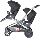 RED CASTLE, Kinderwagen, Zwilling/Tandem/doppelt, ab der Geburt, wendbare...