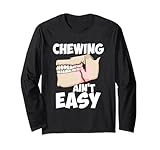 Jawbone Broken Jaw Recovery Jaw Chirurgie Dislozierter Kiefer Langarmshirt