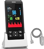 Wiederaufladbare Fingerspitzen-Pulsoximeter, Handpulsoximeter, SpO2 und Pulsfrequenz...
