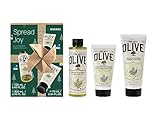 KORRES OLIVE BLOSSOM Hand & Körperpflege-Set, Geschenkset für Damen und...