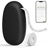 SUPVAN Katasymbol Etikettendrucker, Mini Bluetooth E10 Selbstklebendes Etikettiergerät -...