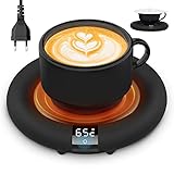 2023 Aufgerüstet Tassenwärmer, EasyAcc Elektrischer Kaffeetassenwärmer [mit Silikon...