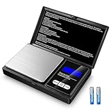 Zeawavsl Digitale Präzisionswaage, Präzisionswaage und Miniwaage – 500 g x...