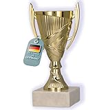 Larius Sieger Pokal mit/ohne Gravur (Personalisierbar) – Fußball Trophäe mit...