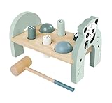 Eichhorn - Klopfbank mit 4 Klopfstiften und 2 Kugeln, inkl. Hammer, 8 teilig, 23x12,5x14,5...