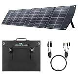 Ecosonique 200W Tragbares SolarPanel, Faltbar Solarmodul mit Kickstand, USB-C PD3.0 &...