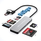 ​​6-in-1 USB3.0 SD Kartenleser – 5 Gbit/s Memory Stick Pro Duo-Adapter für...