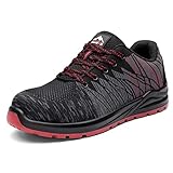 NORTIV8 Stahlkappenschuhe Arbeitsschuhe Herren Sportlich Leichte Sicherheitsschuhe...