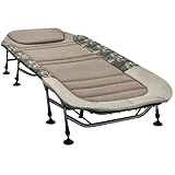 Anglerliege XL bis 150kg Fort Knox Karpfenliege X-Pro Camo Angelliege Bedchair Gartenliege...