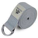 Flintronic Yogagurt, Yoga Gurt, 1 Stück 2,5 m Yoga Strap, Stretching Yoga Band...