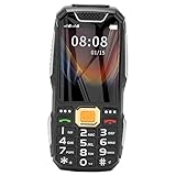 2G-Seniorenhandy, Dual-SIM-Großtastentelefon, Entsperrtes 2400-mAh-Handy mit...