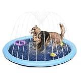 Kinder Splash Pad - Nicht -Slip -hohe Dichte, Hundepool Sprinkler Spielmatte | Langlebige...