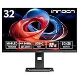 INNOCN 32 Zoll 4K-Monitor, UHD-Mini-LED-Gaming-Monitor, Freesync Premium@Max 144Hz,...