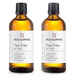 Naissance Teebaumöl (Nr. 109) 200ml (2x100ml) 100% naturreines ätherisches Öl