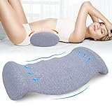SAHEYER Lendenkissen Orthopädisches Lendenwirbelkissen aus Memory Foam, Ergonomisches...