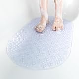 HITSLAM Oval Badewannenmatte rutschfest, 68 x 38 cm Antirutschmatte für Badewanne,...