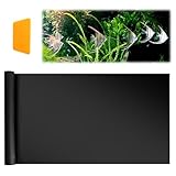 GOSHIES Aquarium Hintergrundfolie 30x200cm Aquarium Poster Aquarium Aufkleber...