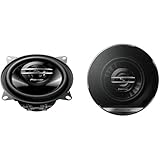 Pioneer TS-G1020F 10 cm 2-Weg-Koaxiallautsprecher Set mit 2 Lautsprechern (je 210 W max.,...