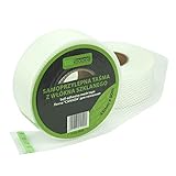 ToolSpace Glasfaserband für Gipskartonplatten und Gips - Putzklebeband...