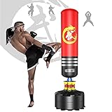 Dripex 175cm Boxsack Erwachsene Freistehender Standboxsack MMA Boxpartner Boxing...