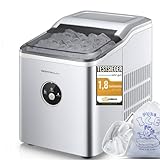 Eiswürfelmaschine Testsieger 2024, 14 kg 24 Stunden, 9 Eiswürfel in 6-8 Minuten,...