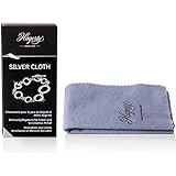 Hagerty Silver Cloth Schmuck Reinigungstuch 36x30cm I imprägniertes Tuch aus Baumwolle I...