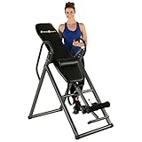 FITNESS REALITY 790XLT Inversionstisch mit Rückenkissen, verstellbar bis 1,98m...