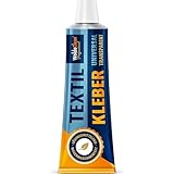 Textilkleber 60g flexibel und wasserfester Stoffkleber - für Stoffe, Leder,...